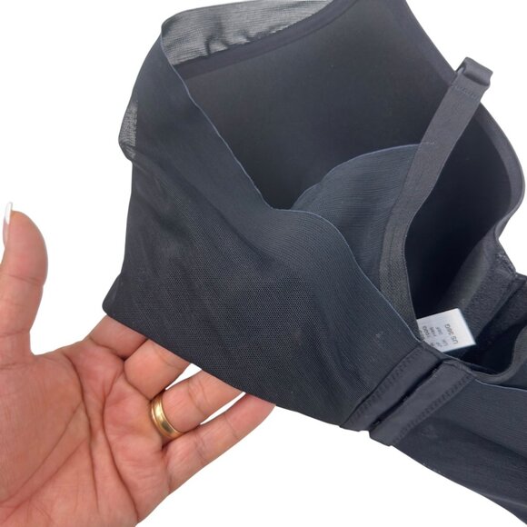 Wacoal Womens Black Full Coverage Tshirt Bra Size US 38G Mesh Fabric Comfort - Picture 9 of 14